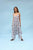 Iceberg Blue Striped Palazzo Jumpsuit Mother Daughter Set