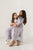 Mother Daughter Slate Grey Dhoti Jumpsuit
