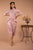 Tuberose Pink Peplum Dhoti Jumpsuit (Clearance)