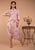 Tuberose Pink Peplum Dhoti Jumpsuit (Clearance)