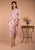 Tuberose Pink Peplum Dhoti Jumpsuit (Clearance)