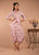 Tuberose Pink Peplum Dhoti Jumpsuit (Clearance)