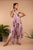 Pink Striped Floral Palazzo Jumpsuit (Clearance)