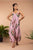 Pink Striped Floral Palazzo Jumpsuit (Clearance)