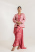 Dusty Rose Saree Dress & Blazer