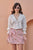 Pink Sand Mini Knotted Skirt