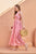 Taffy Pink Side Cut Satin Maxi Dress