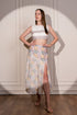 Petal Swirl Top & A-Line Skirt Set