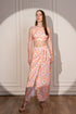 Retro Bloom Top & Wrap Around Skirt Set