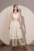 Garden Grid Top & Gathered Skirt Set