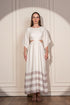 Petal Veins Side Cut Maxidress