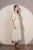 Garden Grid Side Cut Maxidress