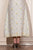 Garden Grid Side Cut Maxidress