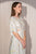 Garden Grid Side Cut Maxidress