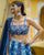 Noori Blue Kali Lehenga (Sale)