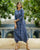 Twilight Blue Dhoti Jumpsuit (Clearance)