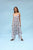 Iceberg Blue Striped Palazzo Jumpsuit (Clearance)