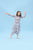 Iceberg Blue Striped Dhoti Jumpsuit Kids (Clearance)