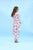 Soft Pink Berry Dhoti Jumpsuit (Clearance)