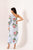 Striped One-Shoulder Dhoti Jumpsuit