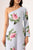 Striped One-Shoulder Dhoti Jumpsuit