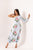 Striped One-Shoulder Dhoti Jumpsuit