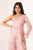 Pink Sand One-Shoulder Dhoti Jumpsuit