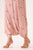 Pink Sand One-Shoulder Dhoti Jumpsuit