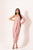 Pink Sand One-Shoulder Dhoti Jumpsuit