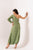 Seafoam Green One-Shoulder Dhoti Jumpsuit