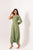 Seafoam Green One-Shoulder Dhoti Jumpsuit