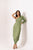 Seafoam Green One-Shoulder Dhoti Jumpsuit