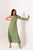 Seafoam Green One-Shoulder Dhoti Jumpsuit
