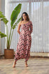 Raisin One-Shoulder Dhoti Jumpsuit