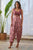 Burgundy Dhoti Pants & Sequinned Blouse Set