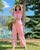 Pink Sky Top & Pant Set (Clearance)