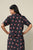 Heer Blue Cropped Shirt