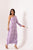 Very Peri Lilac One-Shoulder Dhoti Jumpsuit