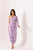 Very Peri Lilac One-Shoulder Dhoti Jumpsuit