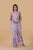 Heather Purple Saree Skirt & Top Set (Clearance)