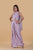 Heather Purple Saree Skirt & Top Set (Clearance)