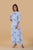 Cyan Blue Dhoti Jumpsuit (Clearance)