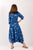 Midnight Blue Dhoti Jumpsuit Kids (Clearance)