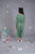 Seafoam Green Dhoti Jumpsuit Kids (Clearance)