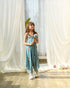 Dusty Teal Palazzo Jumpsuit Kids (Clearance)