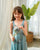 Dusty Teal Palazzo Jumpsuit Kids (Clearance)