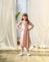 Rosey Pink Dhoti Jumpsuit Kids (Clearance)