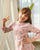 Rosey Pink Dhoti Jumpsuit Kids (Clearance)