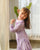 Very Peri Lilac Dhoti Jumpsuit Kids (Clearance)