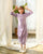 Very Peri Lilac Dhoti Jumpsuit Kids (Clearance)